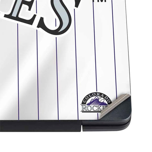 MLB Colorado Rockies Home Jersey Dell Vostro Skin